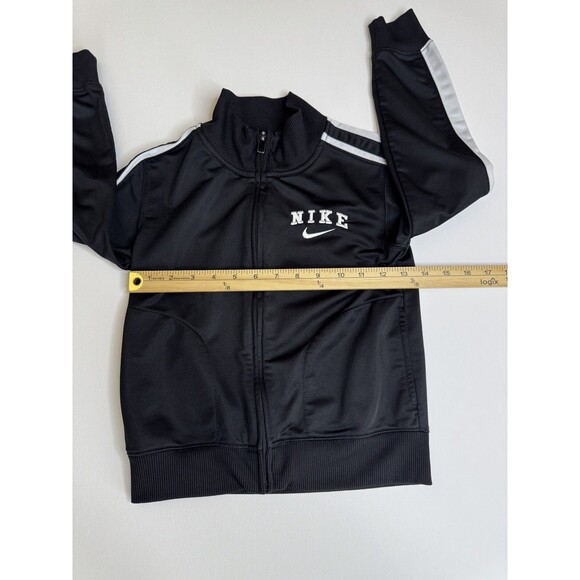 Nike Kids Track Jacket Boys Size 6 Full Zip Athletic Swoosh - Picture 3 of 6